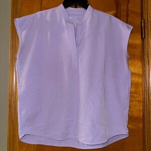 Figs Lavender Rafaela Scrub Top size Small